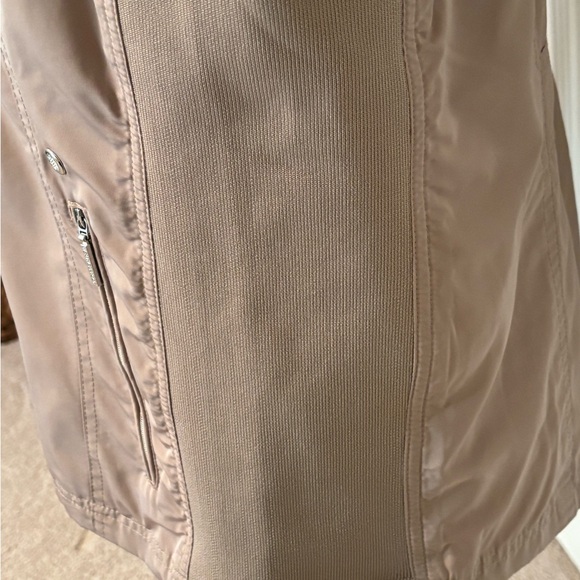 WEATHERPROOF Tan Zip Front Jacket Size Large - Picture 9 of 10